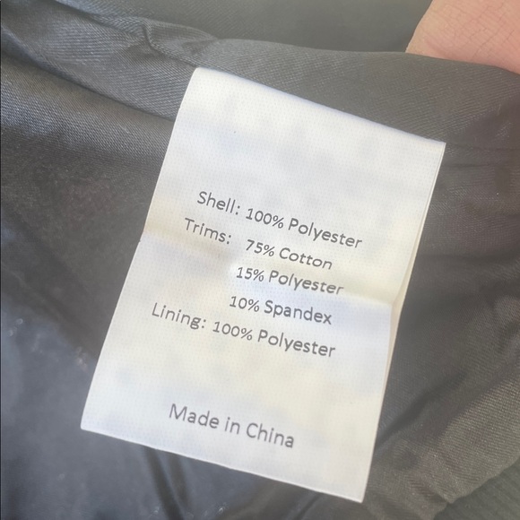 Allegra K Sequin Zip-Front Bomber Jacket - Picture 10 of 12